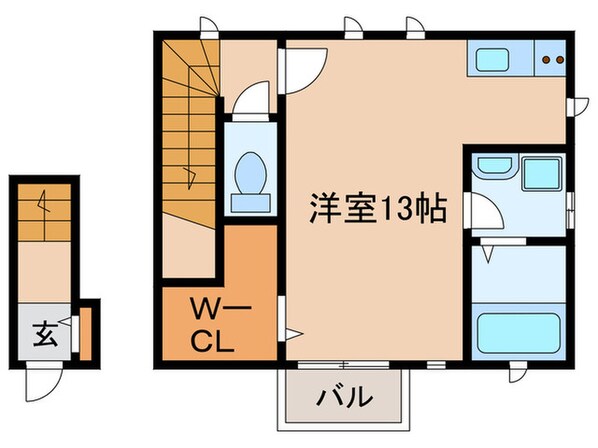 プチホワイトの物件間取画像